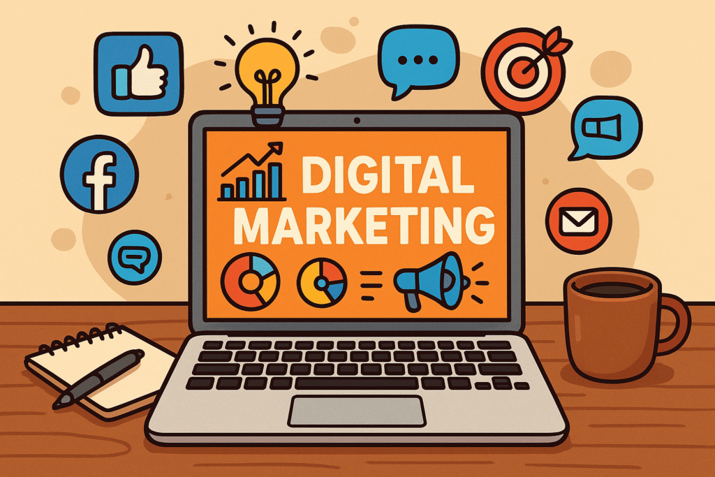What is digital marketing